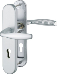 Beschermende fitting 72 mm Dikte 42-47 mm Aluminium F1 Hoppe New York 76G / 1810H