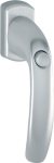 Fenstergriff selbstsperrend 32 mm naturfarbig Alu F1 Hoppe New York 0810SV/U10