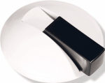 Bodentürpuffer Ø 85 mm Höhe 22,5 mm Kunststoff 97 lichtgrau, Hewi 625