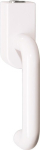 Fenstergriff abschließbar 30 mm Kunststoff 99 reinweiß Hewi 111FGA.1