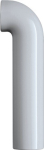Hausnummer Ziffer 1 165 mm Ø 33 mm Polyamid 99 reinweiß Hewi 702.165.1