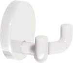 Double hook Ø 50 mm Projection 43.5 mm Polyamide 95 rock grey Hewi 477.90.025