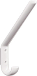 Coat hooks H=163 mm Projection 108 mm Polyamide 97 light grey Hewi 477.90.070