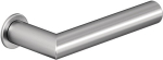 Türdrückerpaar mit Mini-Drückerrosette 4-kant 8 mm, Edelstahl Hewi 162PCM / 162XAM