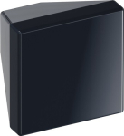 Furniture knob 30x32x13 mm plastic 92 anthracite grey Hewi 547.32.1