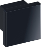 Furniture knob 30x32x22 mm plastic 92 anthracite grey Hewi 547.32.3