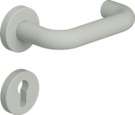Escutcheon set round BB pure white matt Hewi 111PBR01.230