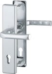 Beschermende fitting 92 mm Dikte 66-71 mm Aluminium F1 Hoppe Londen 78G / 113
