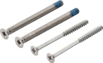 Bevestigingsset zonder vierkant Deurdikte 45-50 mm M5x60 + 4,0x55 mm Hoppe Sertos G/G-K/G