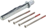 Bevestigingsset 65-70 mm M4x75 mm Hoppe Sertos FS-K/G