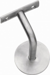 Handlaufträger gerade Auflage Ø Wandplatte 60 mm Intersteel