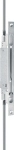 Scharnierbout deur L=305 mm 40x24x5 mm roestvrij staal Rijtuig