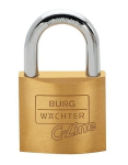 Cilinder hangslot B=35 mm gelijk Messing Burg-Wächter C-Line 222