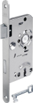 Kamerdeur insteekslot links BB 20/ 55/72/8 mm afgerond zilver BKS 0215