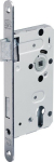 Kamerdeur insteekslot links PZW 20/ 55/72/8 mm rond zilver BKS 0415