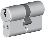 Profile double cylinder, different keyed 31/40 mm 3 keys, brass BKS PZ 8800