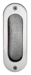 Oval sliding door shell 120x40 mm aluminium F2 FSB 42 4212