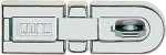 Panzerüberfalle Doppelgelenk schwer L=165 mm B=49 mm Ösen-Ø 14 mm verz. Burg-Wächter
