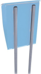 Letterbox stand black steel For setting in concrete Burg-Wächter Universal 150
