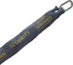 Square chain L=90 cm thickness 6 mm, steel coated Burg-Wächter SKM