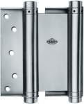 Spiral spring swing door hinge L=125 mm double-acting, stainless steel Fridavo model M