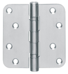 Kugellagertürscharnier gerundet 76x76 mm ausziebar Edelstahl Intersteel