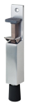 Deurbevestiging Deurbevestiging Hefhoogte 30 mm aluminium zilver KWS 1081.02