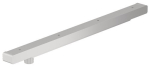 Glijrail voor TS 98 XEA / TS 92 XEA P600 mechanisch in hoogte verstelbaar zilver Dormakaba G-N XEA lateimontage