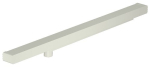 Gleitschiene für TS 98 XEA / TS 92 XEA mechanisch höhenverstellbar, reinweiß P210, Dormakaba G-N XEA 320