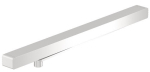 Slide rail for TS 98 XEA / TS 92 XEA P600, electromechanical, silver Dormakaba G-EMF XEA Design 140°