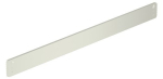Mounting plate for slide rail G-N XEA Height 40 mm, pure white Dormakaba P210