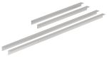 Camber lining angle Suitable for slide rail GSR BG XEA silver, Dormakaba P600