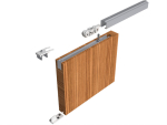 Schuifsysteem Houten deuren van 35 mm complete set Helm 73 Me-A