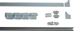 Running rail set 80785 Rail size 30x5mm, 60 mm rollers Galvanised steel, Betz