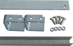 Running rail extension set 80840, for track set 30x5 mm Galvanised steel, Betz