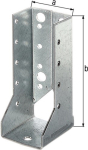 Balkenschuh Typ B 100x140, 2 mm ETA-08/0171 Stahl sendzimirverz., GAH 336769