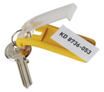 Schlüsselanhänger dunkelblau Kunststoff Key Clip