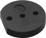 Unterlage f. Art. 3000 259 313 Ø 60 mm Höhe 10 mm Nylon schwarz, Intersteel