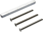 Fastening set 73-77 mm M6x85, square 8x100 mm EDI Kronos K/G, No. 51