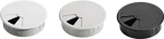 Cable bushing 60 mm, inlet Ø 60 mm Grey plastic, Hettich
