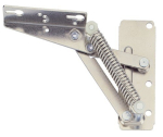 Fold-up fitting 75 degrees Nickel-plated steel, Hettich 40721