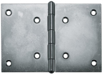Edelstahl-Scharniere 1.4301 HxB 60x90 mm, gerollt, breit Stärke 1,2 mm Edelstahl, Vormann 10504