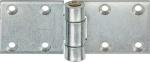 Hinge HxW 50x180 mm, blue galvanised rolled Thickness 4 mm steel, foreman