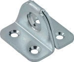 Ösenplatte LxHxS 35x25x2 mm Stahl blau verzinkt, Vormann