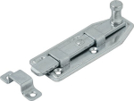 Fensterriegel LxB 80x30 mm , Form gekröpft Stahl blau verzinkt, Vormann