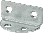 Chipboard angle, isosceles Dimension a 40 mm Side length 40 mm galvanised, foreman