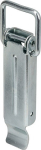 Tension lock HxW 110x37 mm, with sealing option Blue galvanised steel, Vormann