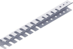 Werkzeughalter-Leiste Länge 360 mm, 2 Haken weiß, Element System 11412