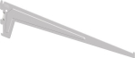 Träger L=500mm pro Träger 60 kg,3 Einhängehaken Stahl weißalu, Element System