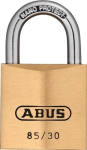 Hangschloss Messing 85/30 gleichschließend 0402 Abus